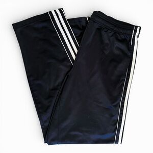 Men’s XL Navy Blue Cougar Sport Track Pants with White Stripes